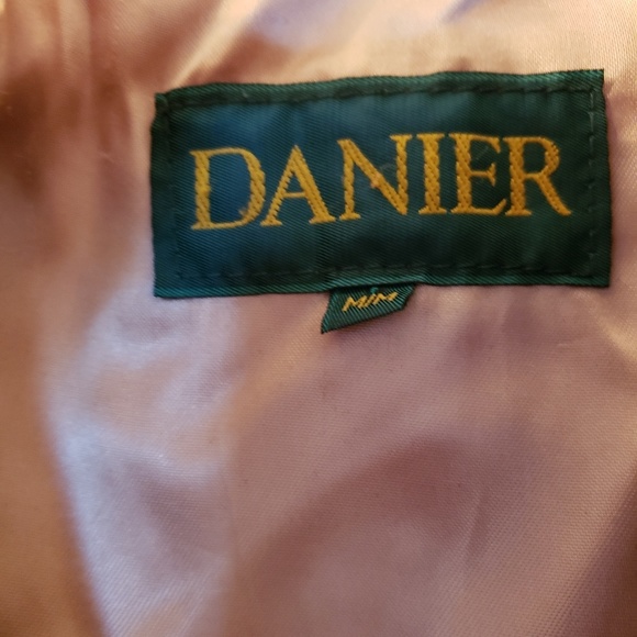 DANIER Beige Suede Utility Hooded Jacket - Picture 4 of 8